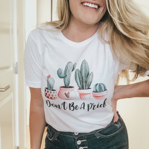 "Don't Be A Prick" Tee - Picture 2 of 3